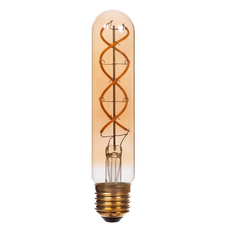 Lucide T32 - Filament bulb - Ø 3 cm - E27 - 1x4,9W 2200K - Amber